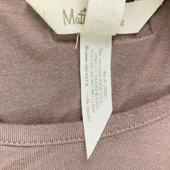 Matilda Jane Sz Small Taupe Babydoll Style Tunic Top Mesh Overlay Knit - Picture 4 of 11